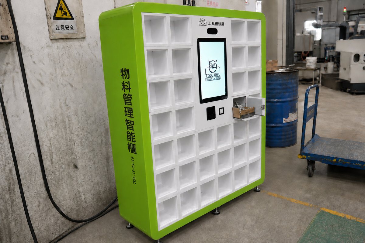 智能重力櫃於工廠現場